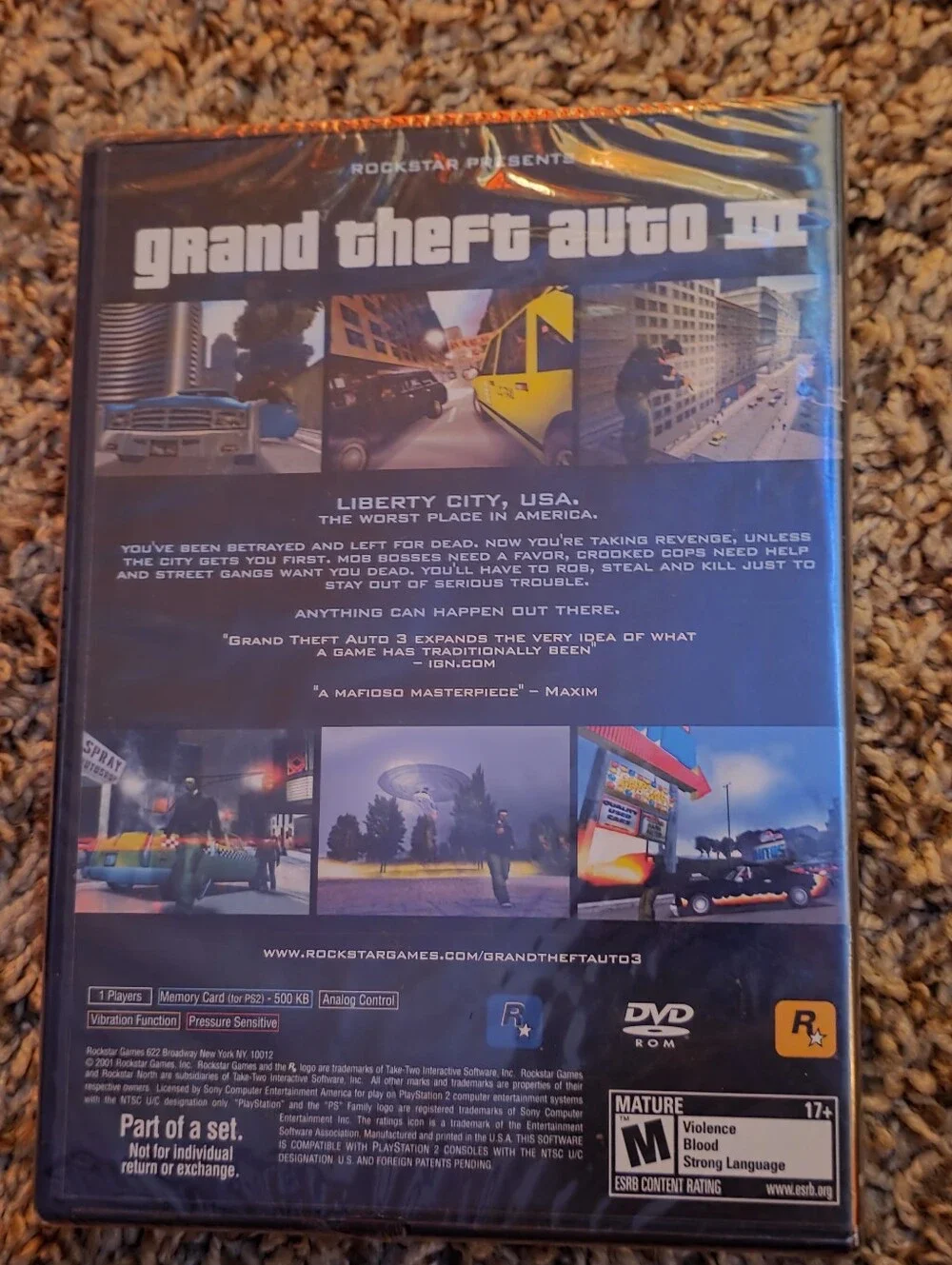PlayStation 2 Video Game - Grand Theft Auto III